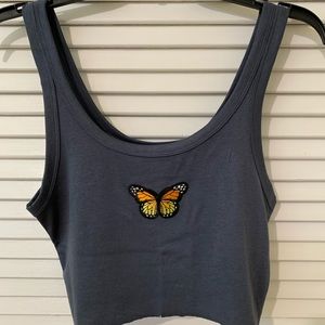 Butterfly Crop top